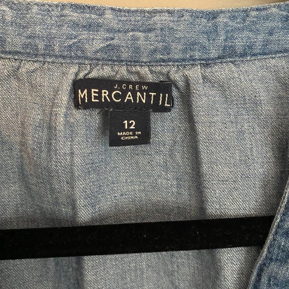 J Crew Denim Jumpsuit - Picture 2 of 4